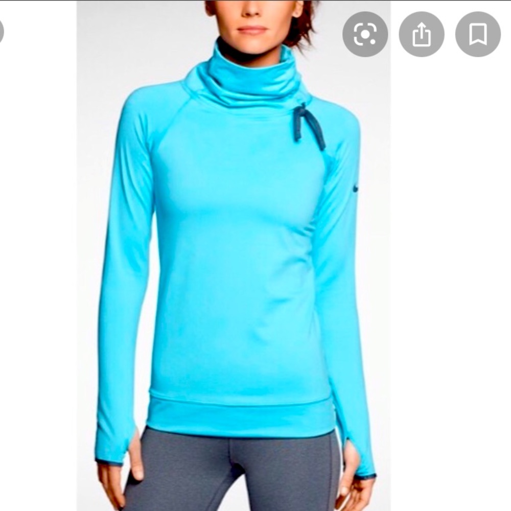 NIKE Pro Cowl Neck pullover